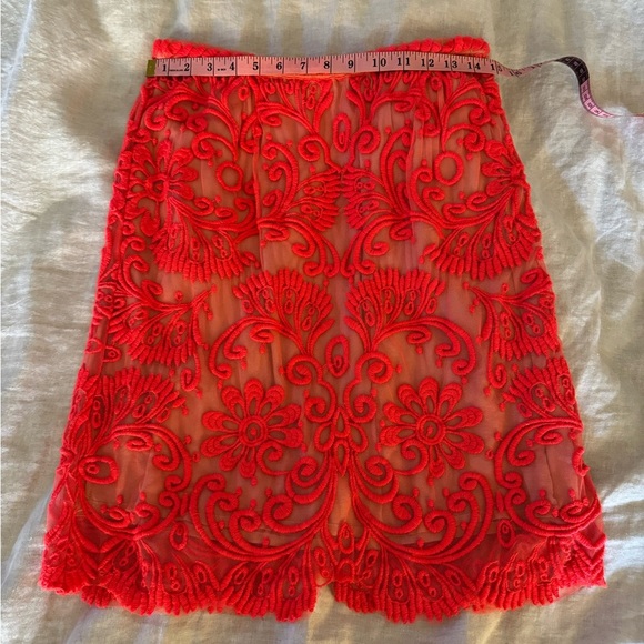 Anthropologie Baraschi embroidered skirt - Picture 5 of 9